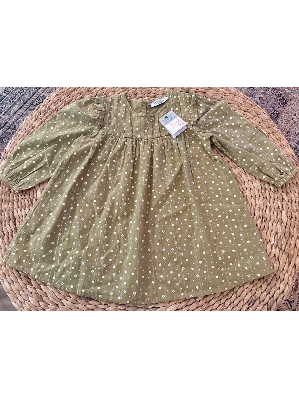 Primark Girls Floral Dress Sz 18-24 Months NWT